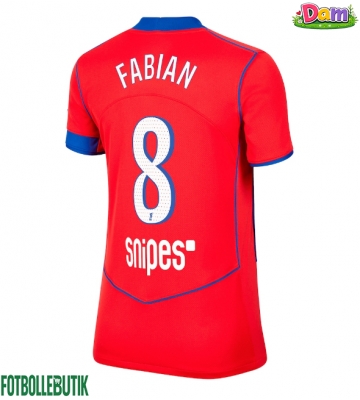 Paris Saint-Germain Fabian Ruiz #8 Tredje Tröja Kvinnor 2025-26 Kortärmad